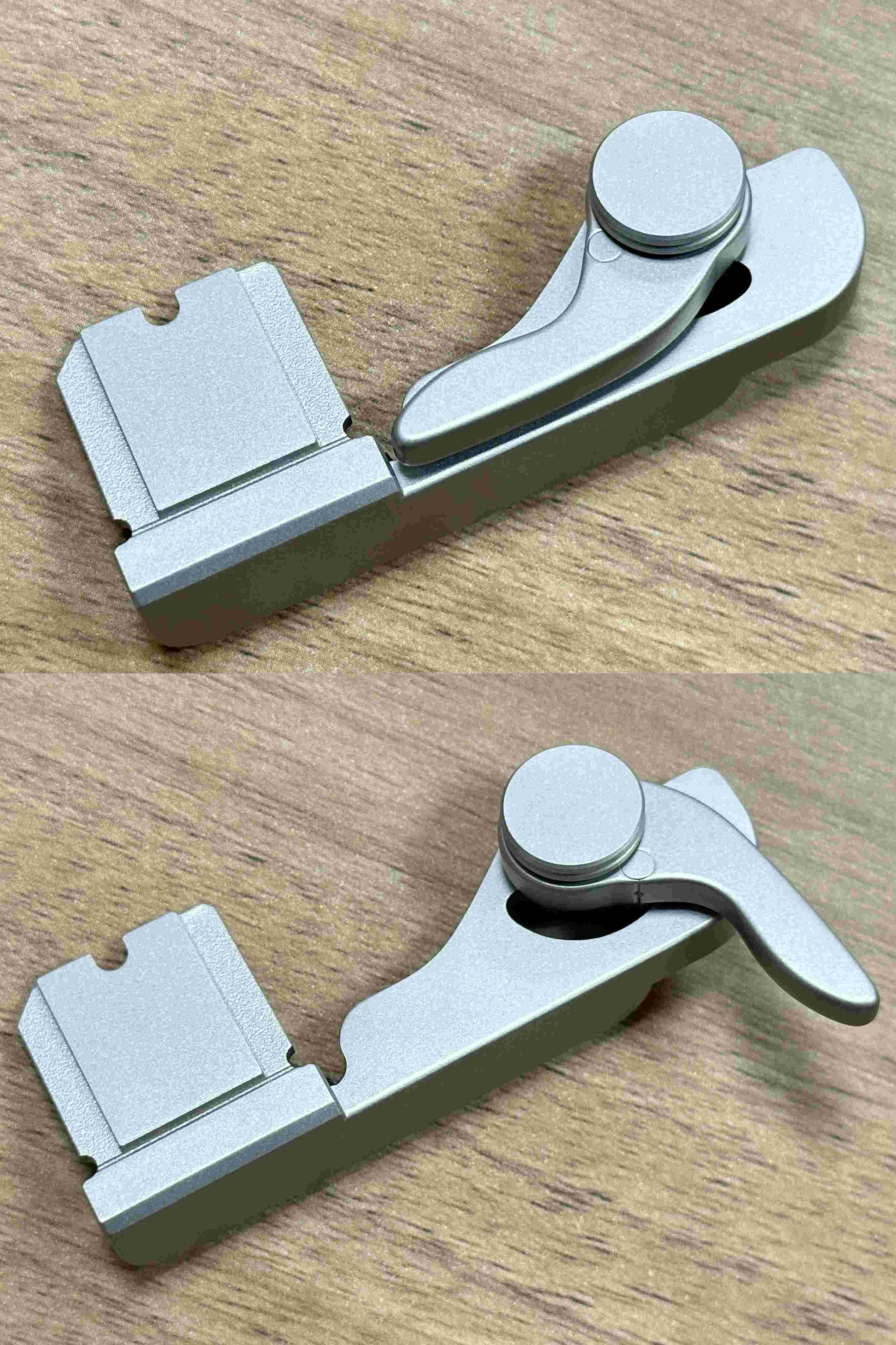 Foldable Thumb Grip for Leica M and Q series IDS initial design studio